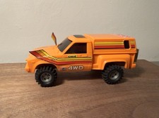 1986 Tamiya Toyota Hilux 4x4 132 Mini Series Motorized Orange Very Rare