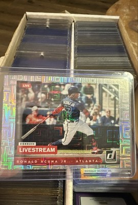2021 Panini Donruss - Livestream Ronald Acuña Jr. #LS5 Vector