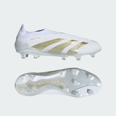 Adidas Predator Elite FG LL Cloud White/Gold Metallic/Cloud White(IF6448)Fußball