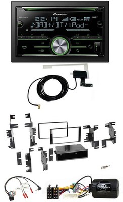 Pioneer CD USB Lenkrad Bluetooth 2DIN DAB Autoradio für Nissan Quest Titan Versa