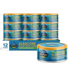 Wild Planet Albacore Wild Tuna in Extra Virgin Olive Oil, Canned Tuna,