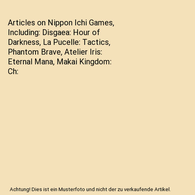 Articles on Nippon Ichi Games, Including: Disgaea: Hour of Darkness, La Pucelle: