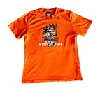 Nike KNVB Netherlands Klaas-Jan Huntelaar Shirt Mens L Orange Short Sleeve Dutch