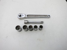 Snap On No 71 N 12 Drive Socket Set Extention Plus Sockets