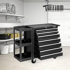 Tool Chest Tool Box 7-drawer Mobile Tool Chest With Lock Key Brake Wheels Tool Chest Tool Box 7-drawer Mobile Tool Chest With Lock Key Brake Wheels