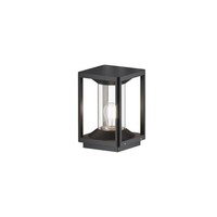 Sockelleuchte Wegeleuchte AußEn H: 22 Cm Klein Grau IP54 E27 Lampe Garten