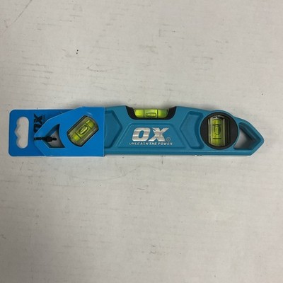 OX Tools Pro Torpedo Spirit Level Magnetic 9'' 230mm OX-P027625