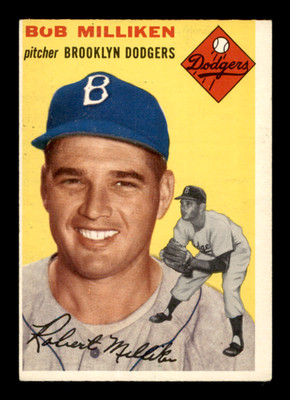 1954 TOPPS #177 BOB MILLIKEN (EX) ~ GFCC