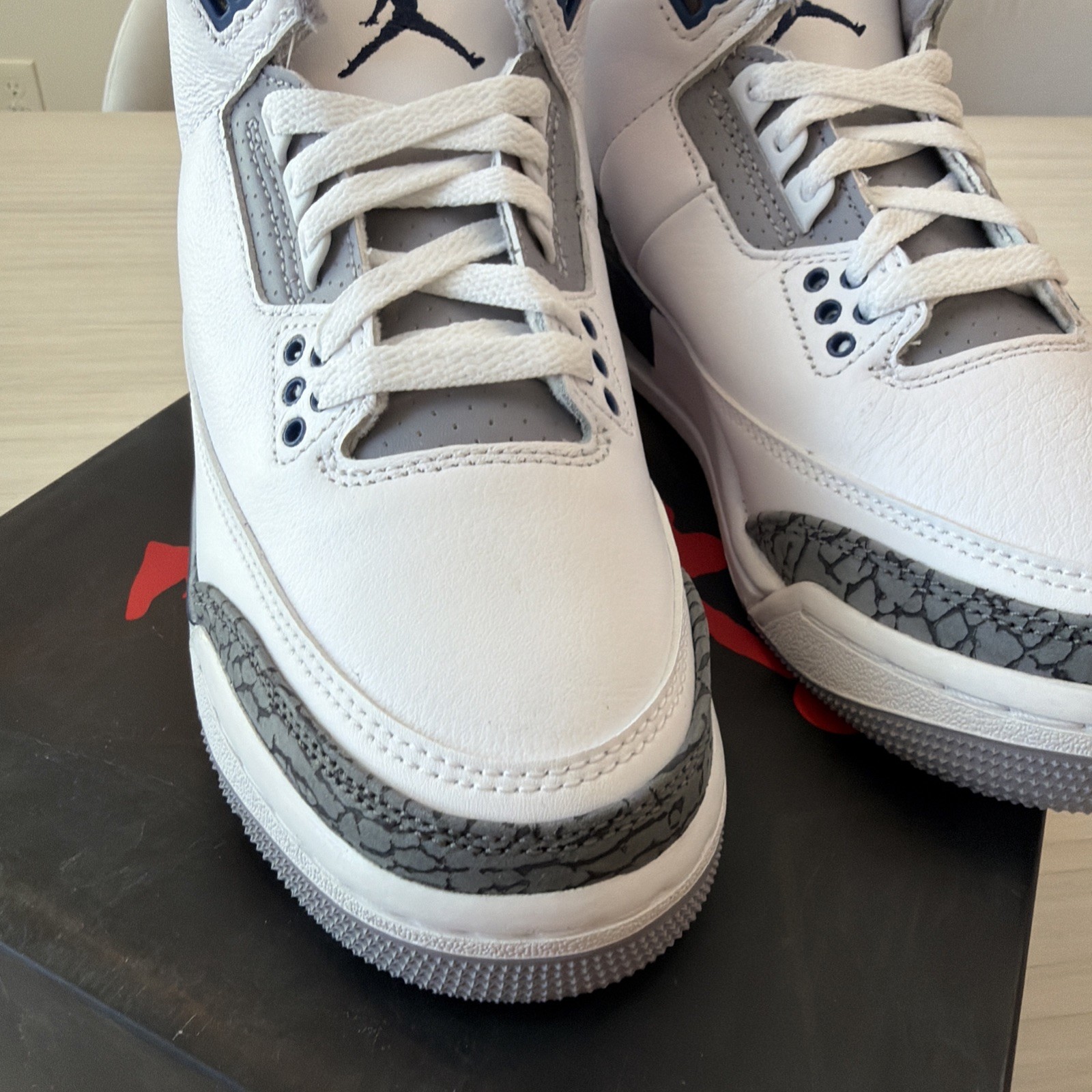Jordan 3 Retro Midnight Navy GS - Size 5Y DM0967-140 thumbnail 8