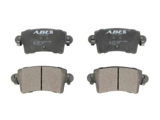 ABE Bremsbelagsatz, Scheibenbremse C2X011ABE Passend FüR Nissan Opel Renault-image