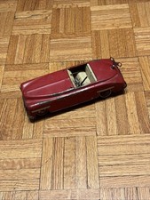 Vintage DISTLER US Zone Germany Tin Packard Convertible Wind Up Car w/ Key