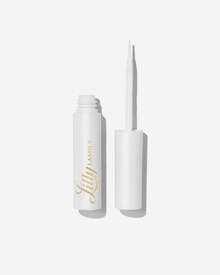 Clear Eyelash Glue - Brush On Lash Glue for False & Natural Lashes - Latex Free
