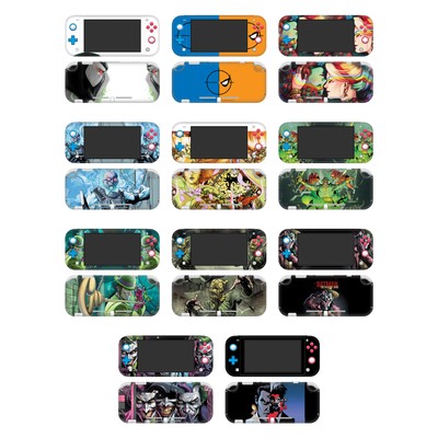 BATMAN DC COMICS ROUGE GALLERY MATTE VINYL SKIN DECAL FOR NINTENDO SWITCH LITE