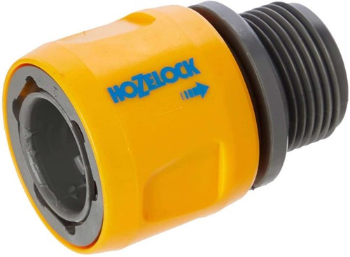 HOZELOCK - Flat and Spiral Pipe Adapter : Transform a Piece of Pipe into a