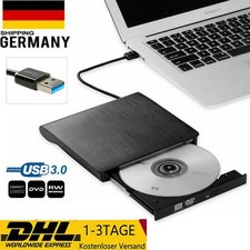 Externes DVD Laufwerk CD Laufwerk Extern USB 3.0 Externer für Laptop MacBook PC