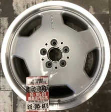 Mercedes S-Class 95 96 97 98 99 85197 aluminum OEM wheel rim 18 x 8.5 CNC Silver