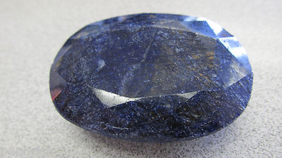 473  Carat  Gem Blue Sapphire Natural Faceted Gemstone  Appraised at  $3500.00