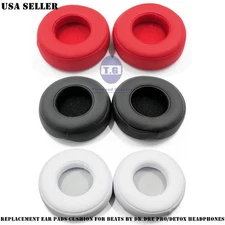Replacement Ear Pads Cushion for Beats By Dr.Dre PRO/DETOX Headphones