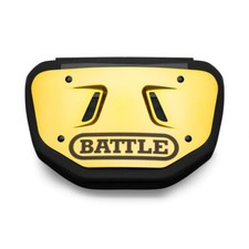 Battle Sports GOLD Chrome Protective Football Back Plate - Adult  Youth
