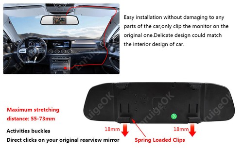 For Toyota Hilux Revo 2015-2021 ChromeTailgate Handle with Backup Camera Kit - Picture 9 of 23