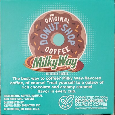 The Original Donut Shop Coffee MILKY WAY Keurig 12 K-Cup Pods (2