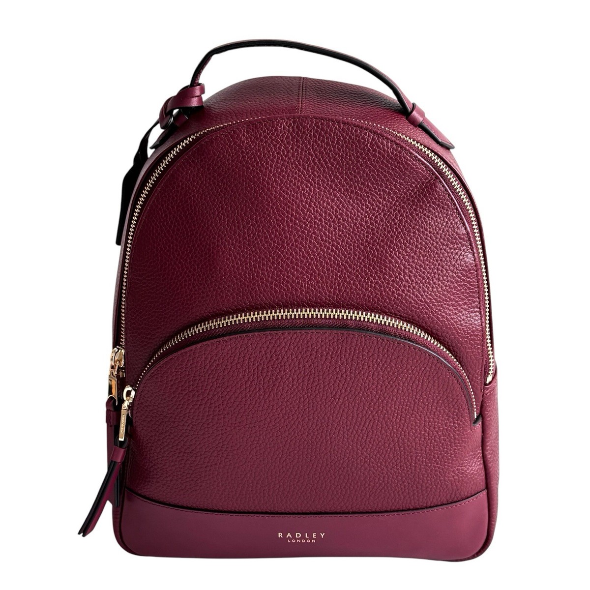 Leather Radley Maroon Bag Leather Bags Babington Radley Backpack