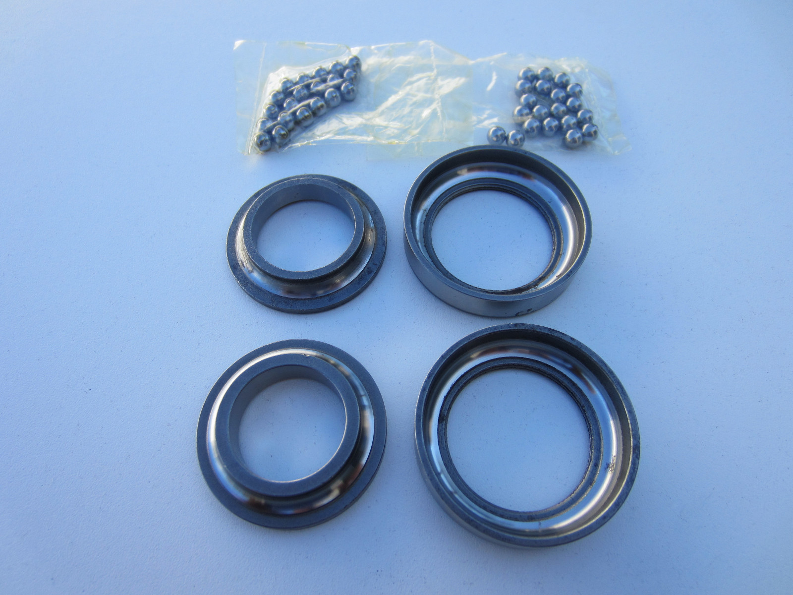 BSA STEERING HEAD BEARING RACE CUP CONE SET M20 M21 B31 B33 B34 A7 A10