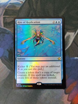 Rite of Replication - Foil | 7% Off 2+ | Foundations | NM | MTG