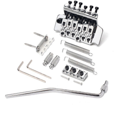 Double Roll Locking Tremolo System Bridge Electric Guitar Parts for Floyd Rose