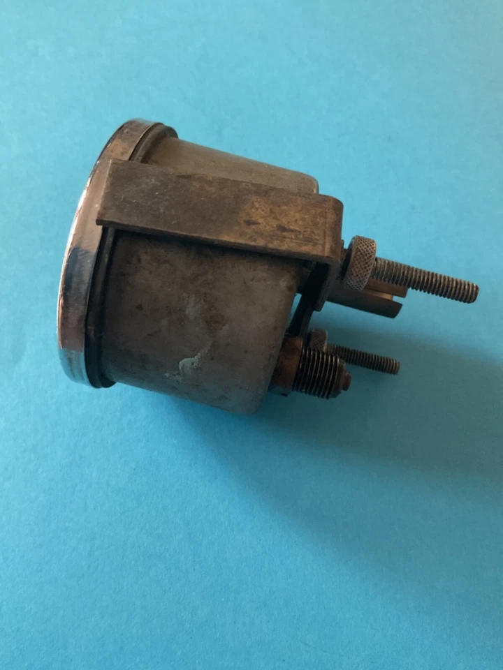 Smiths Classic Oil Pressure gauge.   52mm, mechanical, 0-100psi V bezel - Image 4 of 4