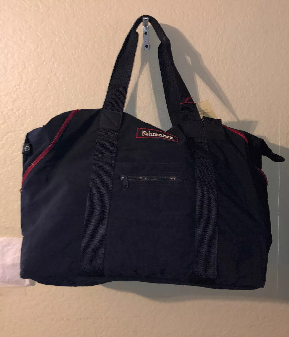 Grand sac fourre tout Fahrenheit Christian Dior bleu marine bandoulière détachable