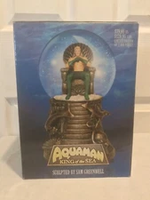 2000 DC Direct AQUAMAN Cold Cast Porcelain SNOW GLOBE NEW in Box 0648/2000