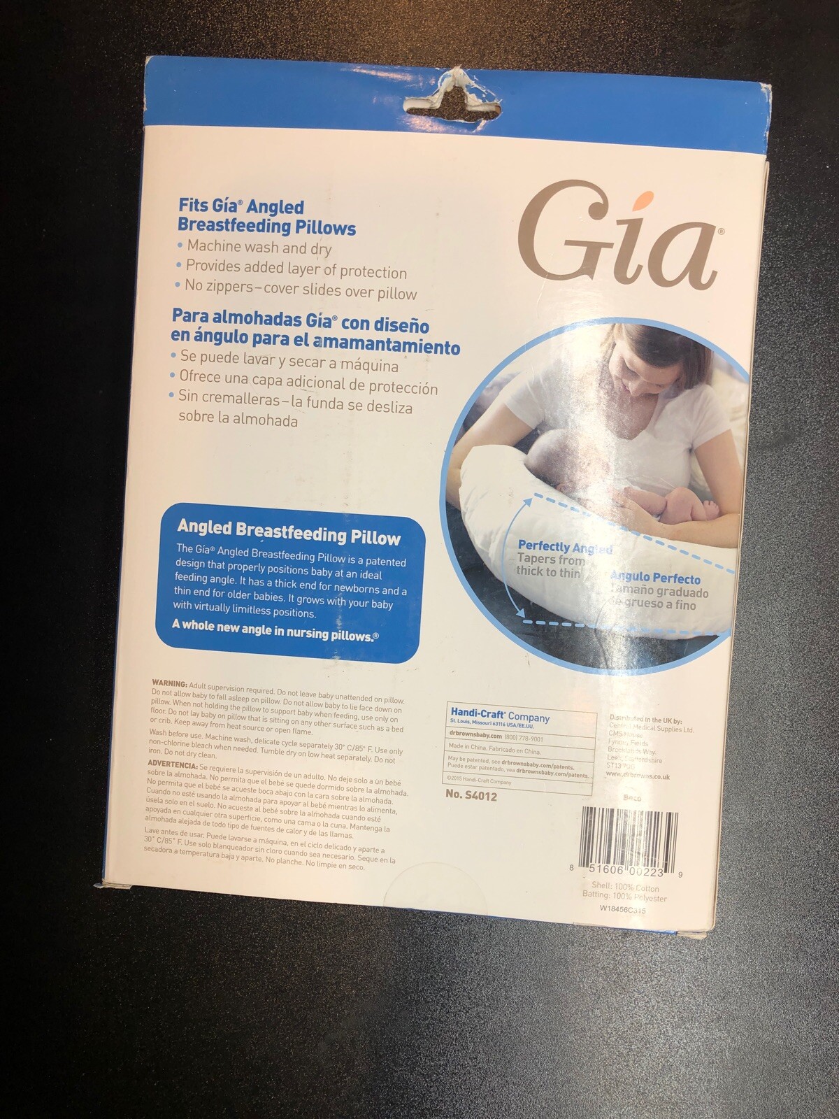 gia breastfeeding pillow