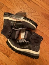 Adidas by Stella McCartney Eulampis FX1963 Black Ankle Hiking Boots Women Sz 6