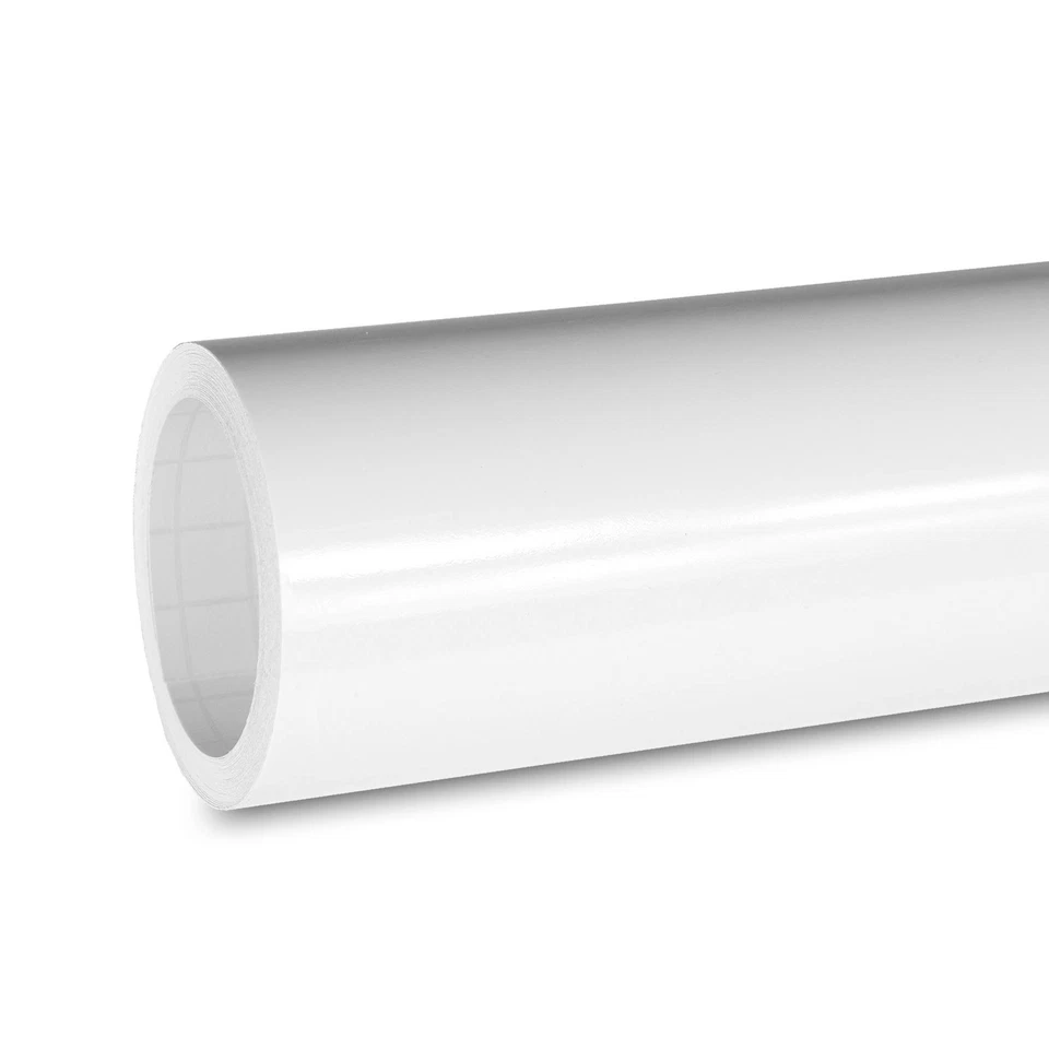 Klebefolie Möbel 5,5€/m² Tür Küche Selbstklebende Folie Tapete Weiß Matt Glanz