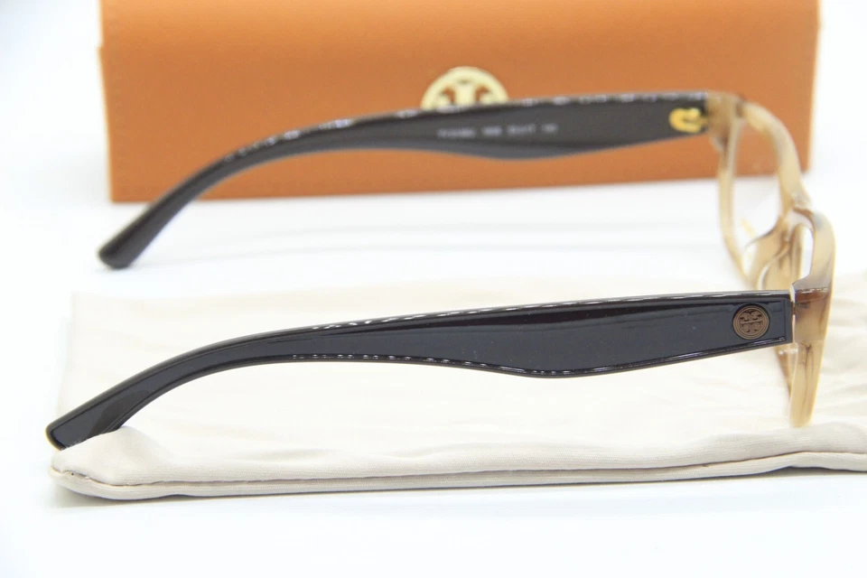 NUEVAS GAFAS TORY BURCH TY 2108U 1808 MARRÓN TORTUGA AUTÉNTICAS CON ESTUCHE 53-17 Foto 3 de 3