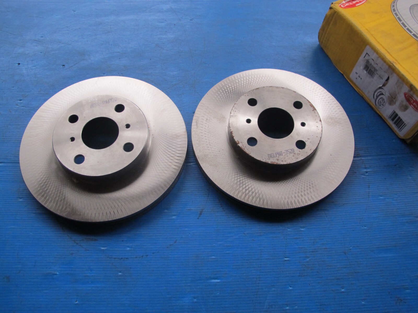 Disques de freins avant Delphi pour éliminer les vibrations au freinage sur Yaris