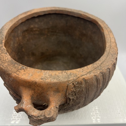 Japanese Bonsai Pot Round Pottery Planter Terra Cotta Clay Antique Tianjin - Picture 20 of 24