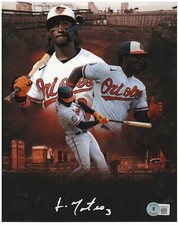 JORGE MATEO BALTIMORE ORIOLES RARE SIGNED PHOTO WITH PROOF BECKETT