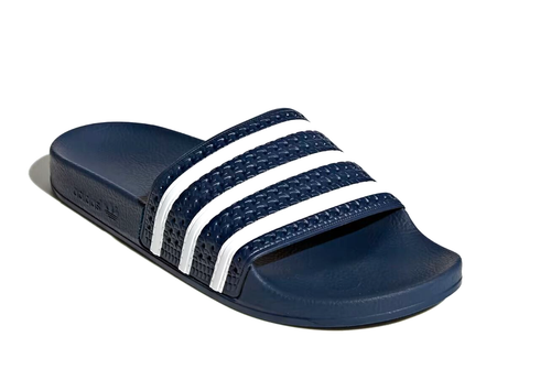 RARE! NEW ADIDAS ORIGINALS MEN'S ADILETTE TREFOIL SLIDES ~SIZE 13 #280222 BLUE - Picture 5 of 9
