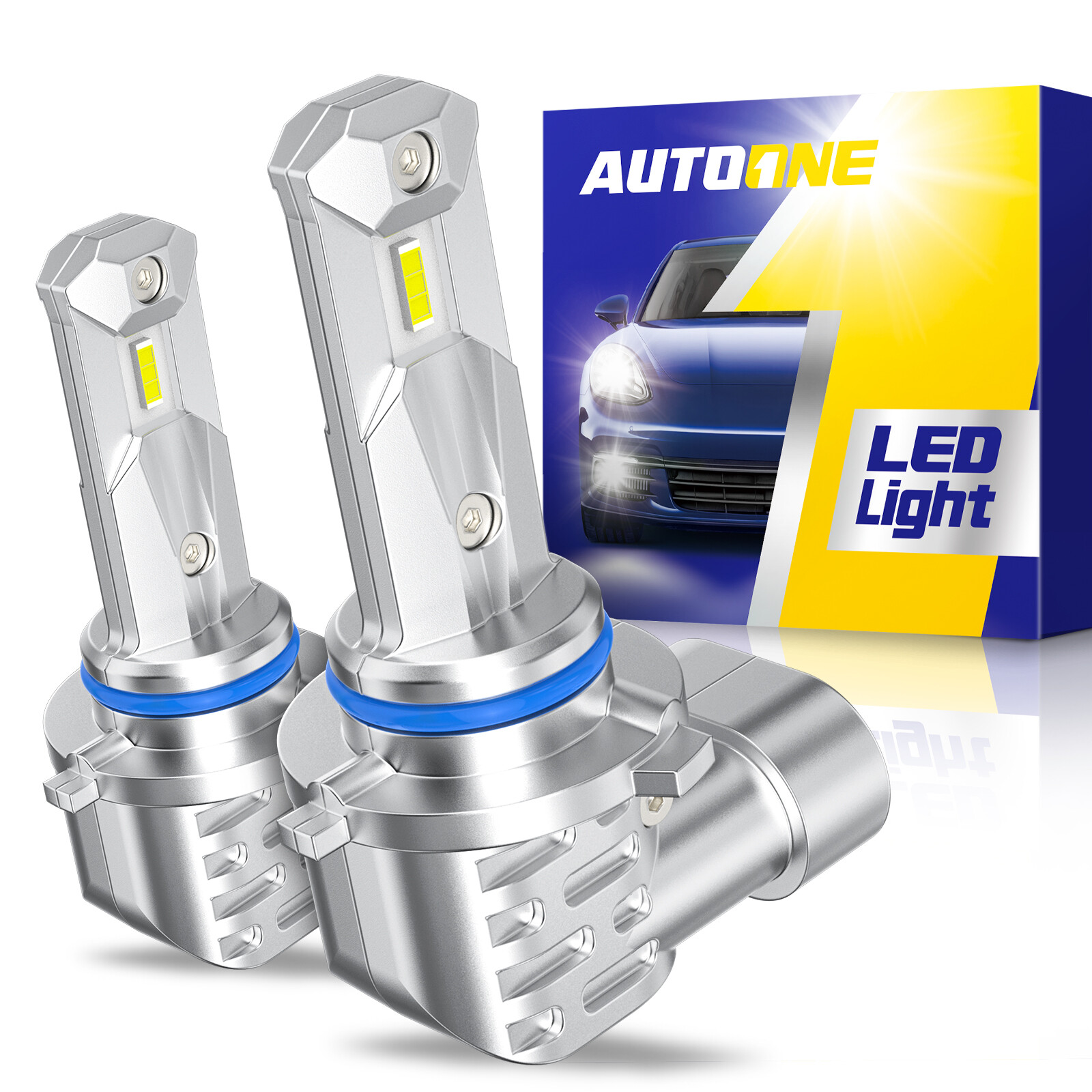 2X LED Fog Light Bulbs 9145 9140 H10 White 6500K Car DRL Driving Lamp Bulbs