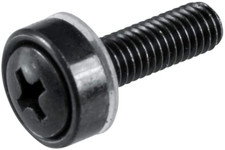Gator Rackworks Standard Size Rack Screws; 25 Pack GRW-SCRW025 , Black