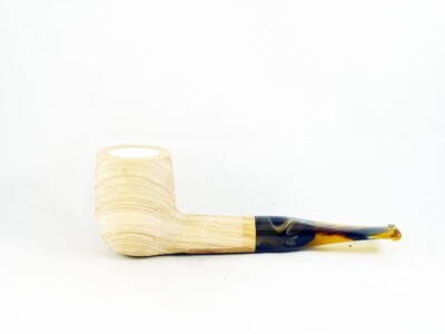 Casanova olive and foam pipe made in Italy sandblasted pipe 9mm pipe handmade