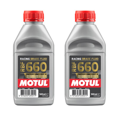 Mf7250 Brake Clutch Oil Motul Rbf 660 Factory Line Dot 4 Racing - 2X 500Ml