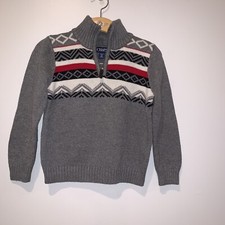 Chaps boys half zip sweater size xxsmall 4/5