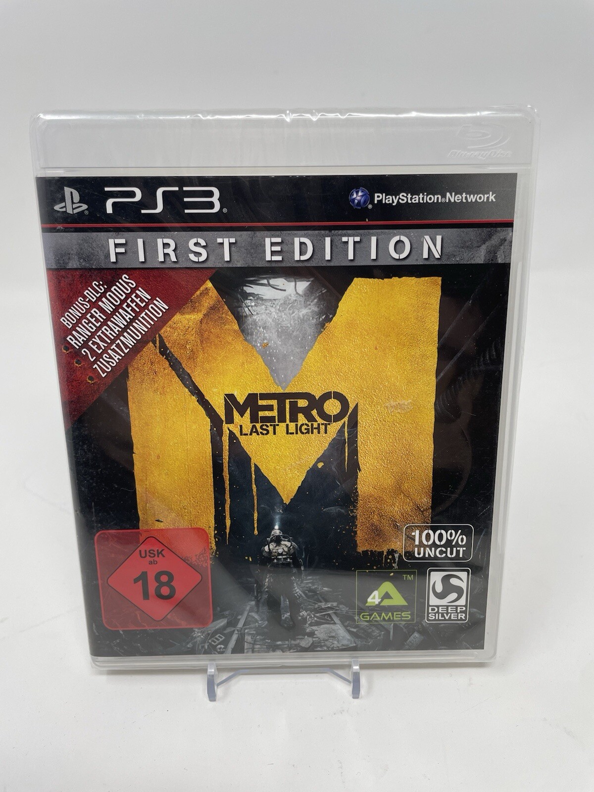 Metro: Last Light First Edition | PAL | (PS3) Brand New Sealed - GERMAN