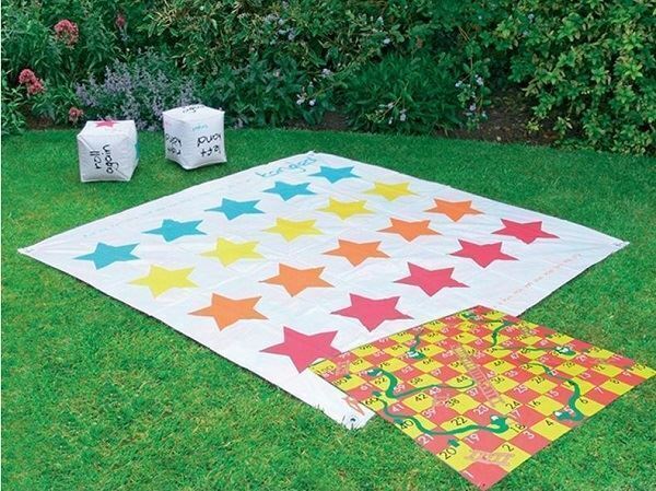 Giant Outdoor Garden Games Parties Kid's Summer BBQ Family Block ...