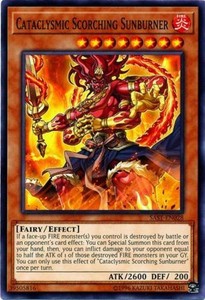 Cataclysmic Scorching Sunburner - SAST-EN028 - Common - Unlimited Edition x3 - N