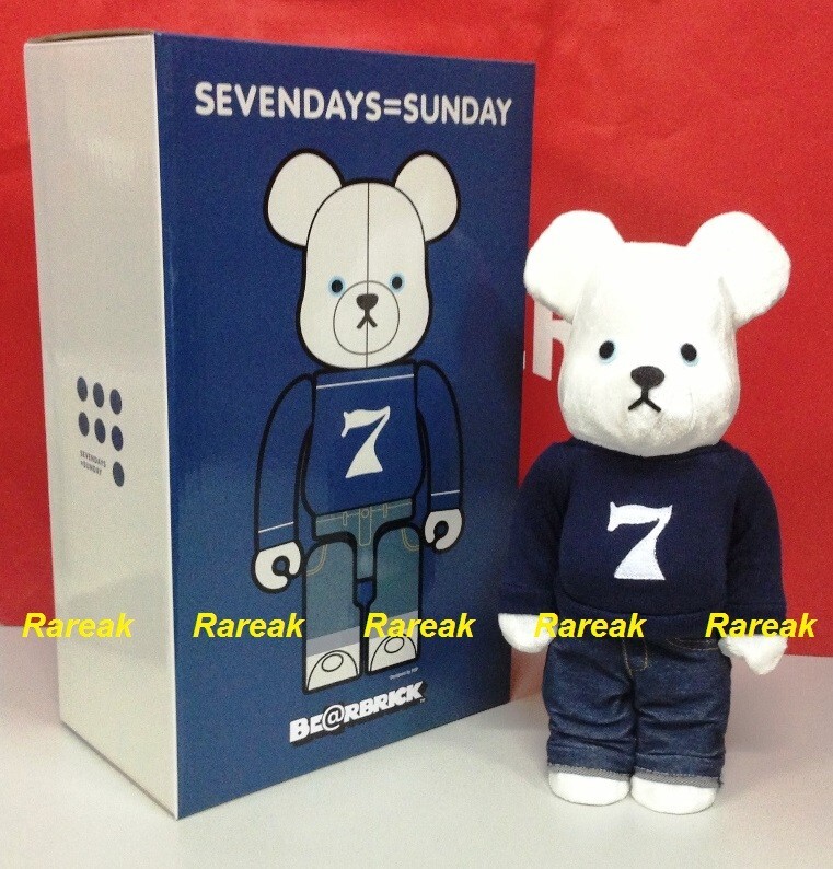 ベアブリック400% セブンディズ（Medicom 400% Bearbrick