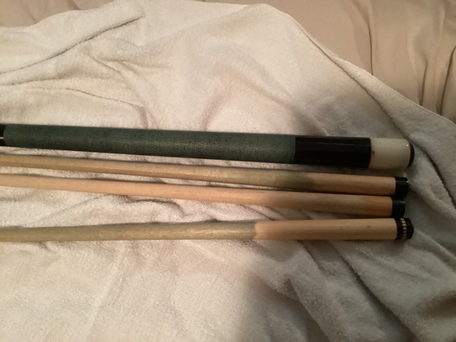 Joss West Bill Stroud 1979 Custom Pool Cue 3 Shaft’s 4 Point